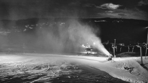 Skiareál Hlubočky - Horní část sjezdovky skiareálu Hlubočky - 31.12.2025 v 03:30 Skiareál Hlubočky - Horní část sjezdovky skiareálu Hlubočky - 31.12.2025 v 03:30