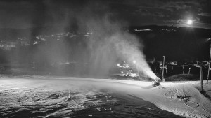 Skiareál Hlubočky - Horní část sjezdovky skiareálu Hlubočky - 31.12.2025 v 04:10 Skiareál Hlubočky - Horní část sjezdovky skiareálu Hlubočky - 31.12.2025 v 04:10