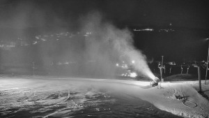 Skiareál Hlubočky - Horní část sjezdovky skiareálu Hlubočky - 31.12.2025 v 04:45 Skiareál Hlubočky - Horní část sjezdovky skiareálu Hlubočky - 31.12.2025 v 04:45