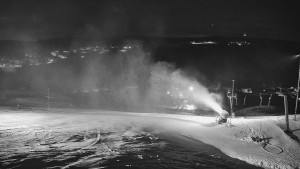 Skiareál Hlubočky - Horní část sjezdovky skiareálu Hlubočky - 31.12.2025 v 04:50 Skiareál Hlubočky - Horní část sjezdovky skiareálu Hlubočky - 31.12.2025 v 04:50