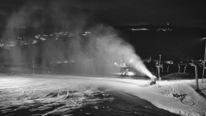 Skiareál Hlubočky - Horní část sjezdovky skiareálu Hlubočky - 31.12.2025 v 05:05 Skiareál Hlubočky - Horní část sjezdovky skiareálu Hlubočky - 31.12.2025 v 05:05