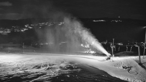 Skiareál Hlubočky - Horní část sjezdovky skiareálu Hlubočky - 31.12.2025 v 05:20 Skiareál Hlubočky - Horní část sjezdovky skiareálu Hlubočky - 31.12.2025 v 05:20