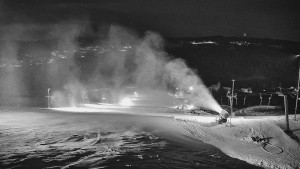 Skiareál Hlubočky - Horní část sjezdovky skiareálu Hlubočky - 31.12.2025 v 06:40 Skiareál Hlubočky - Horní část sjezdovky skiareálu Hlubočky - 31.12.2025 v 06:40