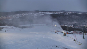 Skiareál Hlubočky - Horní část sjezdovky skiareálu Hlubočky - 31.12.2025 v 07:25 Skiareál Hlubočky - Horní část sjezdovky skiareálu Hlubočky - 31.12.2025 v 07:25