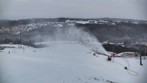 Skiareál Hlubočky - Horní část sjezdovky skiareálu Hlubočky - 31.12.2025 v 07:45 Skiareál Hlubočky - Horní část sjezdovky skiareálu Hlubočky - 31.12.2025 v 07:45