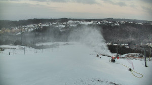 Skiareál Hlubočky - Horní část sjezdovky skiareálu Hlubočky - 31.12.2025 v 08:05 Skiareál Hlubočky - Horní část sjezdovky skiareálu Hlubočky - 31.12.2025 v 08:05