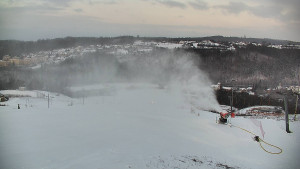 Skiareál Hlubočky - Horní část sjezdovky skiareálu Hlubočky - 31.12.2025 v 08:10 Skiareál Hlubočky - Horní část sjezdovky skiareálu Hlubočky - 31.12.2025 v 08:10