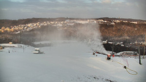 Skiareál Hlubočky - Horní část sjezdovky skiareálu Hlubočky - 31.12.2025 v 08:25 Skiareál Hlubočky - Horní část sjezdovky skiareálu Hlubočky - 31.12.2025 v 08:25