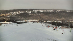Skiareál Hlubočky - Horní část sjezdovky skiareálu Hlubočky - 31.12.2025 v 08:55 Skiareál Hlubočky - Horní část sjezdovky skiareálu Hlubočky - 31.12.2025 v 08:55