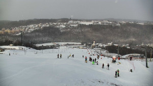 Skiareál Hlubočky - Horní část sjezdovky skiareálu Hlubočky - 31.12.2025 v 09:15 Skiareál Hlubočky - Horní část sjezdovky skiareálu Hlubočky - 31.12.2025 v 09:15