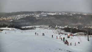 Skiareál Hlubočky - Horní část sjezdovky skiareálu Hlubočky - 31.12.2025 v 09:20 Skiareál Hlubočky - Horní část sjezdovky skiareálu Hlubočky - 31.12.2025 v 09:20