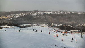 Skiareál Hlubočky - Horní část sjezdovky skiareálu Hlubočky - 31.12.2025 v 09:30 Skiareál Hlubočky - Horní část sjezdovky skiareálu Hlubočky - 31.12.2025 v 09:30