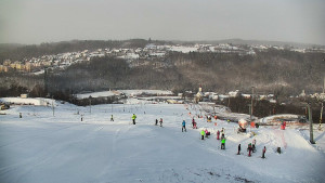 Skiareál Hlubočky - Horní část sjezdovky skiareálu Hlubočky - 31.12.2025 v 09:40 Skiareál Hlubočky - Horní část sjezdovky skiareálu Hlubočky - 31.12.2025 v 09:40