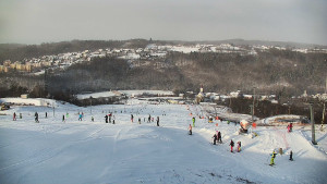 Skiareál Hlubočky - Horní část sjezdovky skiareálu Hlubočky - 31.12.2025 v 09:50 Skiareál Hlubočky - Horní část sjezdovky skiareálu Hlubočky - 31.12.2025 v 09:50