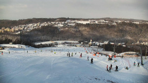 Skiareál Hlubočky - Horní část sjezdovky skiareálu Hlubočky - 31.12.2025 v 10:00 Skiareál Hlubočky - Horní část sjezdovky skiareálu Hlubočky - 31.12.2025 v 10:00