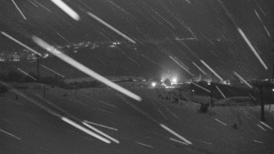 Skiareál Hlubočky - Horní část sjezdovky skiareálu Hlubočky - 1.1.2026 v 03:00