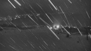 Skiareál Hlubočky - Horní část sjezdovky skiareálu Hlubočky - 1.1.2026 v 03:05