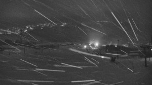 Skiareál Hlubočky - Horní část sjezdovky skiareálu Hlubočky - 1.1.2026 v 03:15