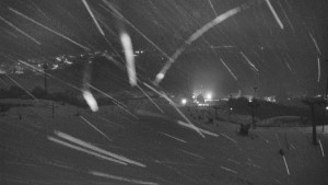 Skiareál Hlubočky - Horní část sjezdovky skiareálu Hlubočky - 1.1.2026 v 03:20