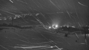 Skiareál Hlubočky - Horní část sjezdovky skiareálu Hlubočky - 1.1.2026 v 03:25