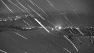 Skiareál Hlubočky - Horní část sjezdovky skiareálu Hlubočky - 1.1.2026 v 05:05