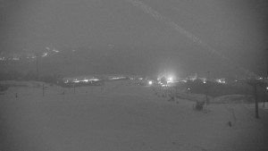 Skiareál Hlubočky - Horní část sjezdovky skiareálu Hlubočky - 1.1.2026 v 05:45