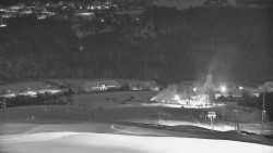 Horní část sjezdovky skiareálu Hlubočky