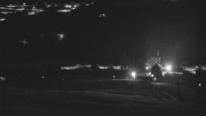 Skiareál Hlubočky - Horní část sjezdovky skiareálu Hlubočky - 18.1.2026 v 00:30