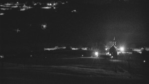 Skiareál Hlubočky - Horní část sjezdovky skiareálu Hlubočky - 18.1.2026 v 02:15