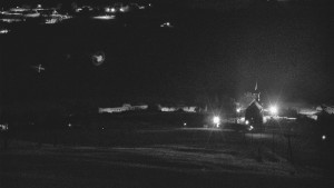 Skiareál Hlubočky - Horní část sjezdovky skiareálu Hlubočky - 18.1.2026 v 02:40