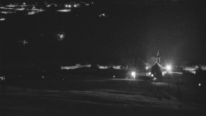 Skiareál Hlubočky - Horní část sjezdovky skiareálu Hlubočky - 18.1.2026 v 02:50