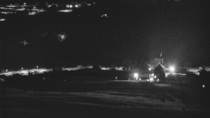 Skiareál Hlubočky - Horní část sjezdovky skiareálu Hlubočky - 18.1.2026 v 03:55