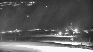 Skiareál Hlubočky - Horní část sjezdovky skiareálu Hlubočky - 18.1.2026 v 05:20