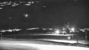 Skiareál Hlubočky - Horní část sjezdovky skiareálu Hlubočky - 18.1.2026 v 06:00