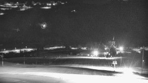 Skiareál Hlubočky - Horní část sjezdovky skiareálu Hlubočky - 18.1.2026 v 06:05