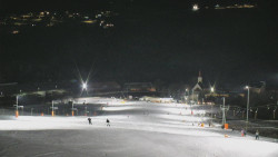 Horní část sjezdovky skiareálu Hlubočky