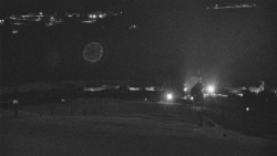 Horní část sjezdovky skiareálu Hlubočky