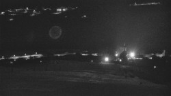 Horní část sjezdovky skiareálu Hlubočky