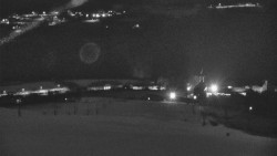 Horní část sjezdovky skiareálu Hlubočky