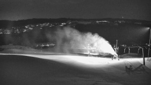 Skiareál Hlubočky - Horní část sjezdovky skiareálu Hlubočky - 1.2.2026 v 03:55 Skiareál Hlubočky - Horní část sjezdovky skiareálu Hlubočky - 1.2.2026 v 03:55