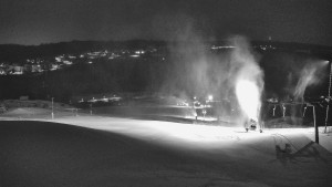 Skiareál Hlubočky - Horní část sjezdovky skiareálu Hlubočky - 1.2.2026 v 04:55 Skiareál Hlubočky - Horní část sjezdovky skiareálu Hlubočky - 1.2.2026 v 04:55