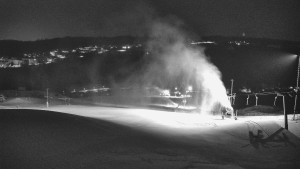 Skiareál Hlubočky - Horní část sjezdovky skiareálu Hlubočky - 1.2.2026 v 05:55 Skiareál Hlubočky - Horní část sjezdovky skiareálu Hlubočky - 1.2.2026 v 05:55