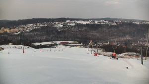 Skiareál Hlubočky - Horní část sjezdovky skiareálu Hlubočky - 1.2.2026 v 08:55 Skiareál Hlubočky - Horní část sjezdovky skiareálu Hlubočky - 1.2.2026 v 08:55