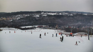 Skiareál Hlubočky - Horní část sjezdovky skiareálu Hlubočky - 1.2.2026 v 14:55 Skiareál Hlubočky - Horní část sjezdovky skiareálu Hlubočky - 1.2.2026 v 14:55