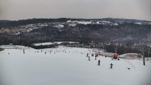 Skiareál Hlubočky - Horní část sjezdovky skiareálu Hlubočky - 1.2.2026 v 15:25 Skiareál Hlubočky - Horní část sjezdovky skiareálu Hlubočky - 1.2.2026 v 15:25