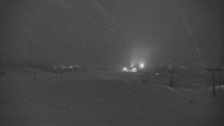 Horní část sjezdovky skiareálu Hlubočky