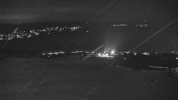 Horní část sjezdovky skiareálu Hlubočky