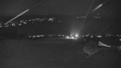 Horní část sjezdovky skiareálu Hlubočky