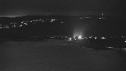 Horní část sjezdovky skiareálu Hlubočky