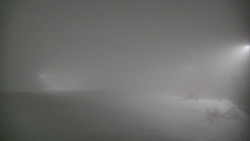 Horní část sjezdovky skiareálu Hlubočky